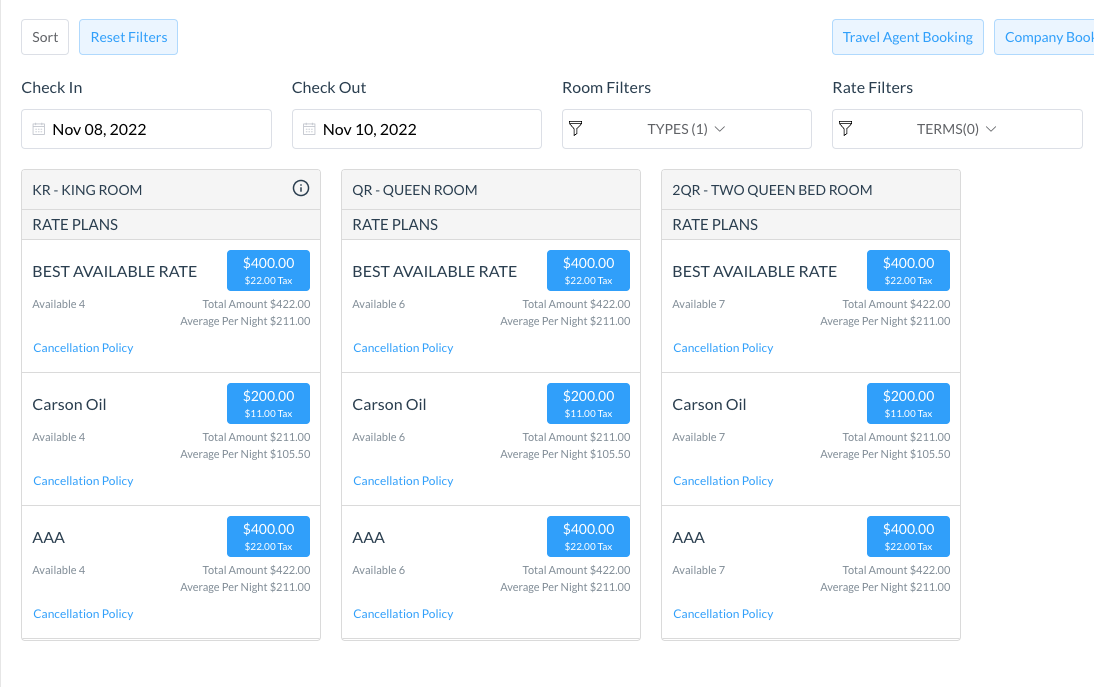 LOOK UP YOUR RESERVATION visual data 7